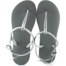 Sandália Havaianas Freedom - Cinza / Prata Sandália Havaianas Freedom - Cinza / Prata