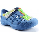 Babuche Bebê Plugt Velcro Girafa - Azul Babuche Bebê Plugt Velcro Girafa - Azul
