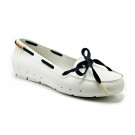 Sapatilha Soft Mania Moc Shoes - Branco com Marinho Sapatilha Soft Mania Moc Shoes - Branco com Marinho